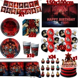 Hot Birthday Party Decorations Balloons Disposable Tableware Plates Napkins Kids Baby Shower Party Supplies