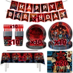 Hot Birthday Party Decorations Balloons Disposable Tableware Plates Napkins Kids Baby Shower Party Supplies