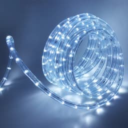 Round Tube Neon Light 220V Clear PVC Rope Lights 36Leds/m Waterproof Commercial Neon Sign Round 2-wire LED Strip Flexible Light