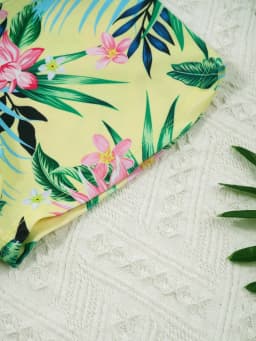 Kid Girls Children Swimsuits Swimwear Outfits Floral Printed Swimwear Swimming Bikini Bathing Suits Beachwear Summer Holiday Set