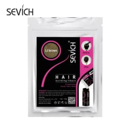 Sevich 100g Refill Bags Hair Extension Fiber Instant Cover Hair 10 Colors Keratin Hair Building Fiber Powder Dropshipping