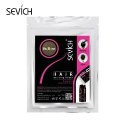 Sevich 100g Refill Bags Hair Extension Fiber Instant Cover Hair 10 Colors Keratin Hair Building Fiber Powder Dropshipping