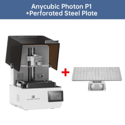 ANYCUBIC Photon P1 Resin 3D Printer Support Dual-Color&Material Printing , Precision-Ground Steel Build Plate For Hobbyists