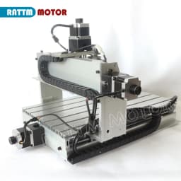 【EU】CNC MACH3 Router Engraving Milling Cutter Machine 3 Axis 3040 Z-DQ & 500W Spindle 220V LPT Port / USB post