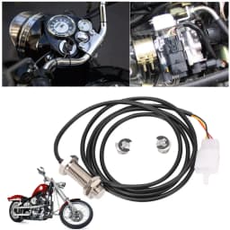 Motorcycle Speedometer Replacement Kit 2 Pins Durable Digital Odometer Sensor Cable Universal For Motorcycle ATV Accessories