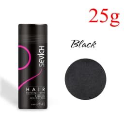 Sevich 10 Colors Hair Fibers Keratin 25g Hair Building Fibers Thickening Spray Hair Loss Products Instant Regrowth Powders