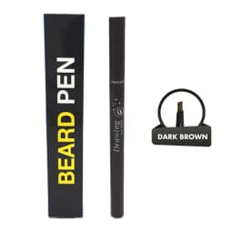 Beard Pen Beard Filler Pencil and Brush Male Mustache Repair Shape Effective Enhance Facial Hair