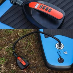 16PSI Electric Air Pump Paddle Board Air Pump Iatable Pump For Boat Kayak Sup Paddle Boat Airbed Mattress Car Bike Tire Tools