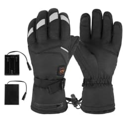 Heated Gloves Electric Heated Ski Gloves With 2 Battery Packs Waterproof Rechargeable Heating Gloves Warmer Mitten Gloves Ch