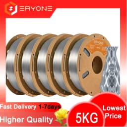 ERYONE Silk PLA Filament 3KG/5KG/10KG New Arrival Silk 1.75mm No Bubble Vacuum Biodegradable Fast Ship Overseas Warehouse