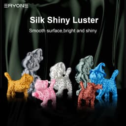 ERYONE Silk PLA Filament 3KG/5KG/10KG New Arrival Silk 1.75mm No Bubble Vacuum Biodegradable Fast Ship Overseas Warehouse