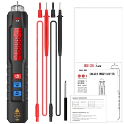 BSIDE Smart Digital Multimeter Pen Type Multitester True RMS Voltmeter DC AC Voltage Capacitance Ohm Hz Diode NCV Live tester