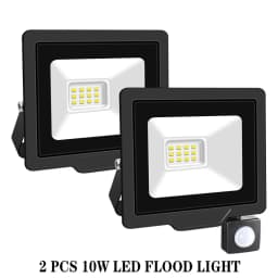 SKYWORLD 10W 20W 30W 50W 75W 100W 150W 200W Induction Led Flood Light With Adjustable PIR Sensor 110V 220V Floodlight Outdoor