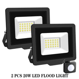 SKYWORLD 10W 20W 30W 50W 75W 100W 150W 200W Induction Led Flood Light With Adjustable PIR Sensor 110V 220V Floodlight Outdoor