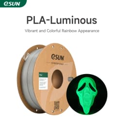 ESUN PLA Filament 1.75mm Glow in the Dark PLA 3D Printer Material 1KG Spool Luminous 3D Printing Filament for 3D Printer