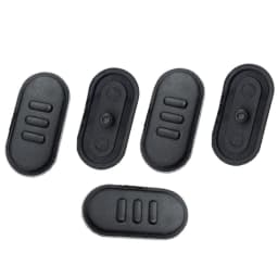5Pcs Black PTT Launch Button Replace For Motorola A10 A12 XTNI CP110 EP150 A9D Radio Walkie Talkie Accessories Repair Spare Part