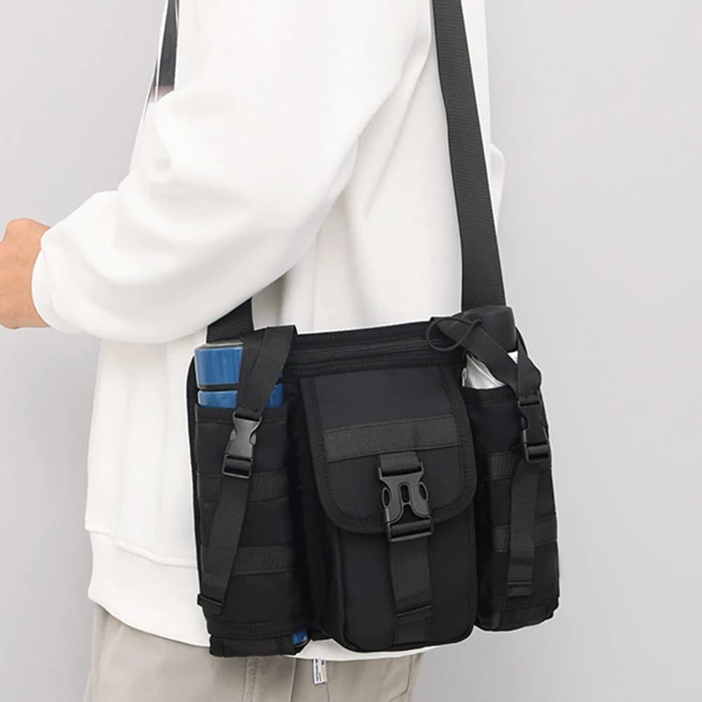 Casual Cross-body Bag Large Capacity Messenger Bag For Camping