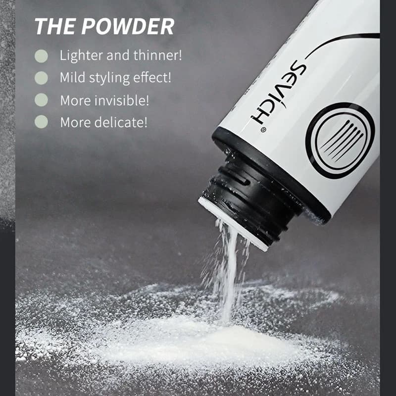 Sevich Hair Styling Powder 20g Fluffy Thin Hair Powder Spray Increases Hair Volume Captures Haircut Unisex Styling Hairspray