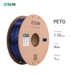 ESUN 3D Printer Filament PETG 1.75mm 1kg/2.2lbs Plastic Filament Consumables PETG 3D Printing Material for 3D Printer