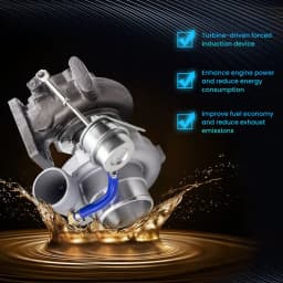 GT25 GT28 T25 T28 GT2871 GT2860 Universal 0.6A/R Turbo Turbocharger 400HP+ Water Cooled A/R .60 .64 Journing Bearing Turbine