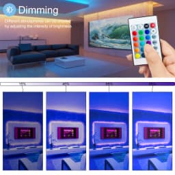 LED Strip 5V USB Flexible TV Backlight Lamp 5050 RGB Tape Diode Phone Bluetooth APP Background Lights For Room Luces Led