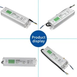 IP67 Waterproof Lighting Transformers DC 12V 24V Power Supply Led Driver For 5050 2835 3528 Led Strip Light