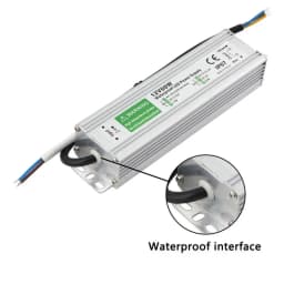 IP67 Waterproof Lighting Transformers DC 12V 24V Power Supply Led Driver For 5050 2835 3528 Led Strip Light