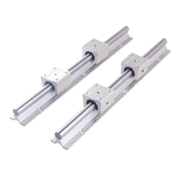 2PCS SBR12 SBR16 SBR20 20mm Linear Guide Rail 300-1500mm Fully Supported Linear Rail with SBR16UU Linear Bearing Block CNC Part