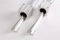 2PCS SBR12 SBR16 SBR20 20mm Linear Guide Rail 300-1500mm Fully Supported Linear Rail with SBR16UU Linear Bearing Block CNC Part