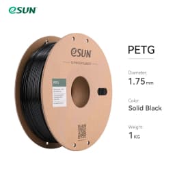 ESUN PETG Filament 1.75mm, 3D Printer Filament PETG Accuracy +/- 0.05mm, 1KG 2.2LBS Spool 3D Printing Materials for 3D Printers