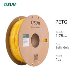ESUN PETG Filament 1.75mm, 3D Printer Filament PETG Accuracy +/- 0.05mm, 1KG 2.2LBS Spool 3D Printing Materials for 3D Printers
