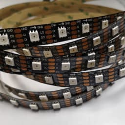 SK9822 DC5V APA102 DATA and CLOCK seperately Smart led pixel strip;5m;30/60/144 leds/pixels/m;IP30/IP65/IP67