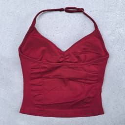 Adjustable Sports Top with Straps for Women, Gym Top with an Exposed Back. Built-in Fastener, Yoga Clothing,