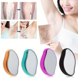 Crystal Epil Hair Removal Eraser Painless Safe Reusable Easy Clean Depilation Tool Physical Glass Hair Remov Body Beauty Eraser