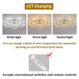 Modern Led Chandelier K9 Crystal Ceiling Lamp Fixture Bedroom Living Dining Room Pendant Light Lustres Home Decor Plafonnier Lum