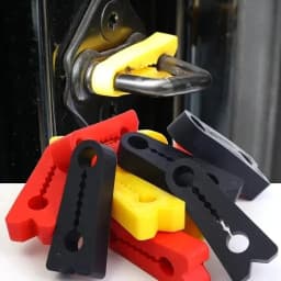 4 Pcs/Set Car Door Latch Shock Absorber Pads Door Lock Shock Absorbers & Buffering Seals Anti-Vibration Kit for Toyota Camry