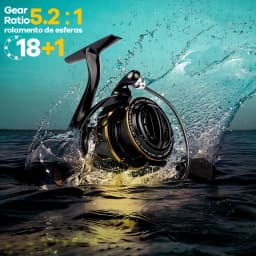 Molinete Para Pesca Em Mar Corpo Em Liga De Metal E Carretel De Alta Capacidade Ideal Para Pesca Costeira E Embarcação