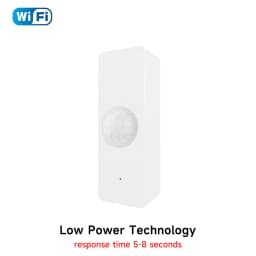 Tuya Smart Home WiFi Zigbee PIR Motion Sensor Infrared Detector Security Alarm APP Notification Works With Alexa Google