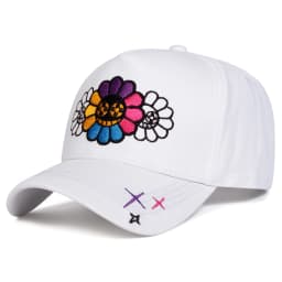 Unisex Sunflower Embroidery Baseball Caps Spring Autumn Outdoor Adjustable Casual Hats Sunscreen Hat Sports Cap