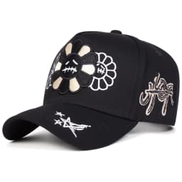 Unisex Sunflower Embroidery Baseball Caps Spring Autumn Outdoor Adjustable Casual Hats Sunscreen Hat Sports Cap