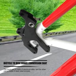 Bicycle No Disc Frame Mount Disc Brake Conversion Adapter MTB Road Bike Disc Brake Conversion Seat For Cycling Bike Part