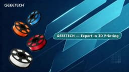 GEEETECH High Speed PLA 3D Printer Filament 1kg 1.75mm, Better Fluidity, Faster Curing & Printing Speed, Higher Printing Quality