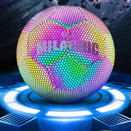 Reflective Football LED Training Soccer Luminous Fluorescent Reflective Cool Luminous No. 5 No. 4 Football For Child Adult