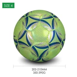 Reflective Football LED Training Soccer Luminous Fluorescent Reflective Cool Luminous No. 5 No. 4 Football For Child Adult