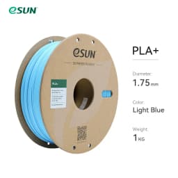 ESUN PLA Filament for 3D Printer PLA+ Filament 1.75mm Dimensional Accuracy +/- 0.03mm 1KG (2.2 LBS) Spool 3D Printing Material