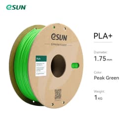 ESUN PLA Filament for 3D Printer PLA+ Filament 1.75mm Dimensional Accuracy +/- 0.03mm 1KG (2.2 LBS) Spool 3D Printing Material