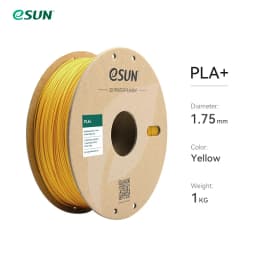 ESUN PLA Filament for 3D Printer PLA+ Filament 1.75mm Dimensional Accuracy +/- 0.03mm 1KG (2.2 LBS) Spool 3D Printing Material