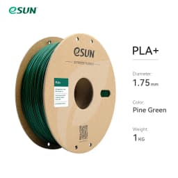 ESUN PLA Filament for 3D Printer PLA+ Filament 1.75mm Dimensional Accuracy +/- 0.03mm 1KG (2.2 LBS) Spool 3D Printing Material