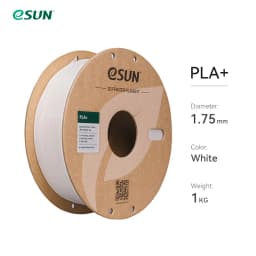ESUN PLA Filament for 3D Printer PLA+ Filament 1.75mm Dimensional Accuracy +/- 0.03mm 1KG (2.2 LBS) Spool 3D Printing Material