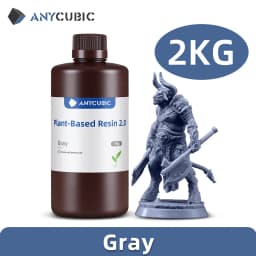 ANYCUBIC Plant-based ECO UV Resin 2kg/4kg For LCD 3D Printer 3D Printing Material, Ultralow Odor Without Nasty